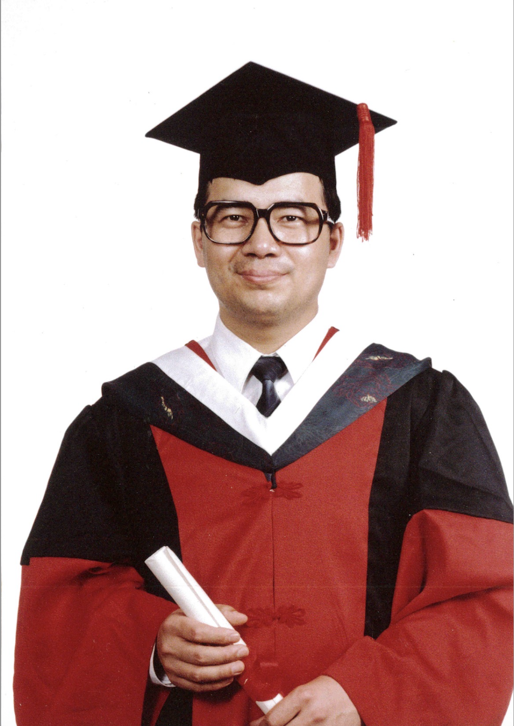 赵永波医生学位毕业照